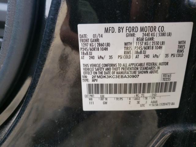 Photo 9 VIN: 2FMDK3KC3EBA30907 - FORD EDGE LIMIT 