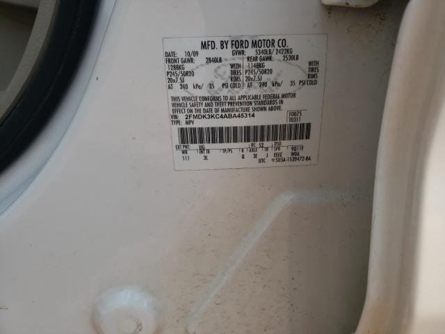 Photo 9 VIN: 2FMDK3KC4ABA45314 - FORD EDGE LIMIT 