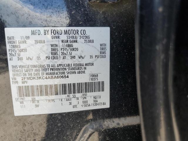 Photo 12 VIN: 2FMDK3KC4ABA60654 - FORD EDGE 