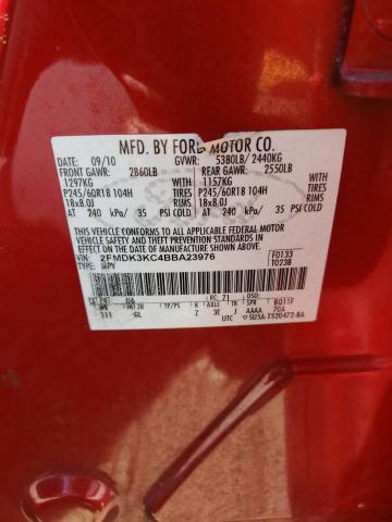 Photo 12 VIN: 2FMDK3KC4BBA23976 - FORD EDGE LIMIT 