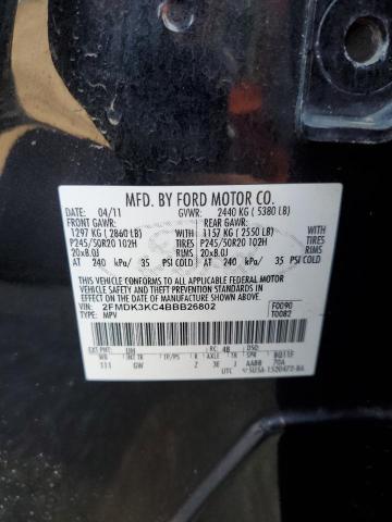 Photo 12 VIN: 2FMDK3KC4BBB26802 - FORD EDGE 