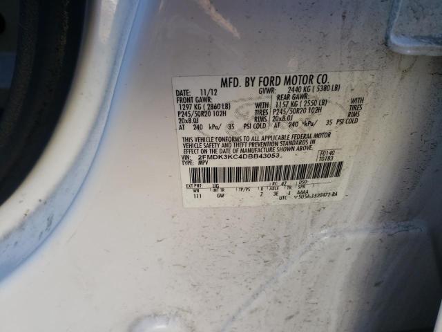 Photo 11 VIN: 2FMDK3KC4DBB43053 - FORD EDGE LIMIT 