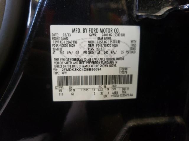 Photo 13 VIN: 2FMDK3KC4DBB86694 - FORD EDGE LIMIT 