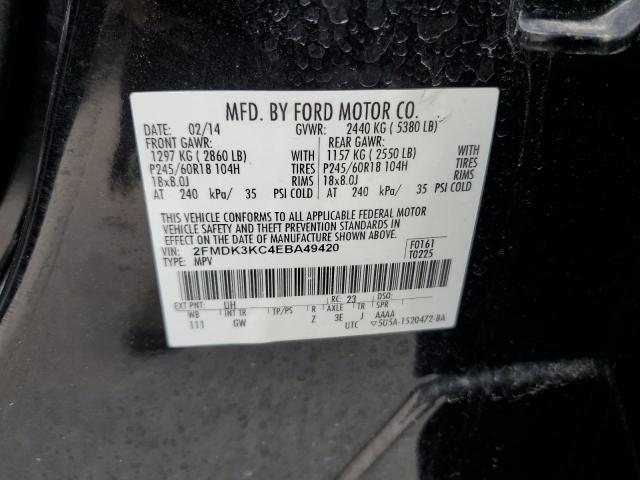 Photo 13 VIN: 2FMDK3KC4EBA49420 - FORD EDGE LIMIT 