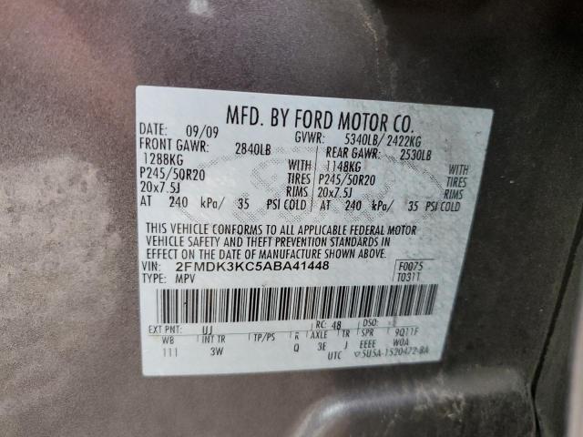 Photo 12 VIN: 2FMDK3KC5ABA41448 - FORD EDGE 