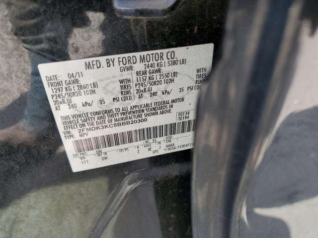 Photo 12 VIN: 2FMDK3KC5BBB20300 - FORD EDGE 