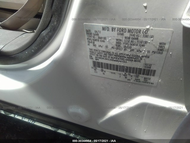 Photo 8 VIN: 2FMDK3KC5BBB24153 - FORD EDGE 