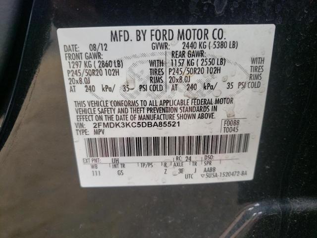 Photo 12 VIN: 2FMDK3KC5DBA85521 - FORD EDGE LIMIT 