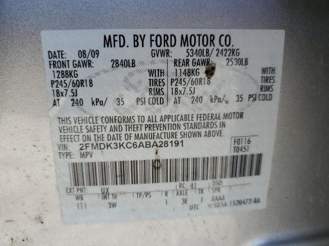 Photo 13 VIN: 2FMDK3KC6ABA28191 - FORD EDGE 