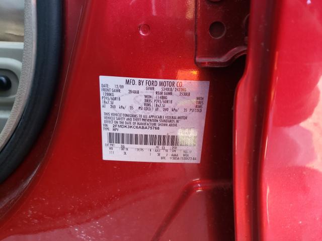 Photo 9 VIN: 2FMDK3KC6ABA75768 - FORD EDGE LIMIT 