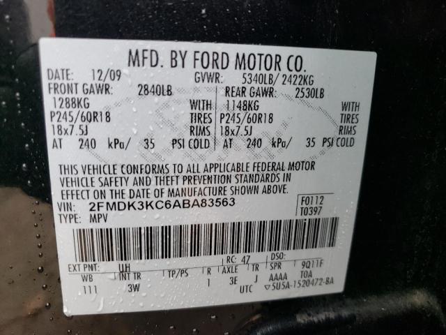 Photo 12 VIN: 2FMDK3KC6ABA83563 - FORD EDGE 