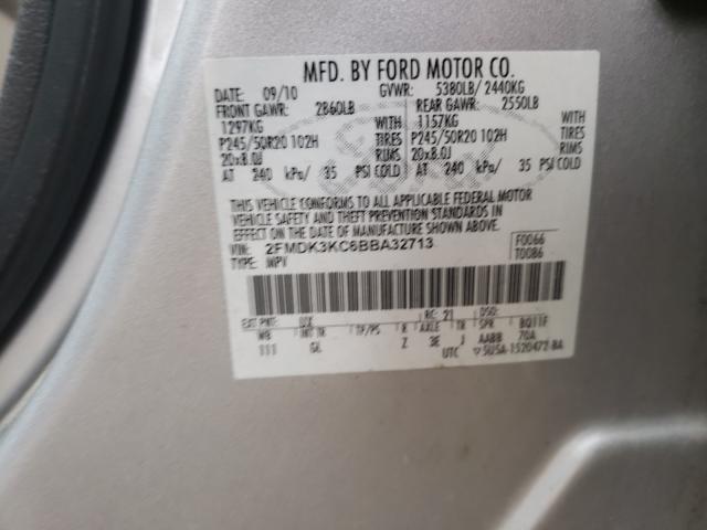 Photo 9 VIN: 2FMDK3KC6BBA32713 - FORD EDGE LIMIT 