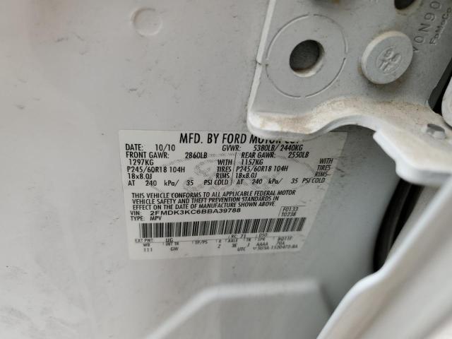 Photo 12 VIN: 2FMDK3KC6BBA39788 - FORD EDGE LIMIT 