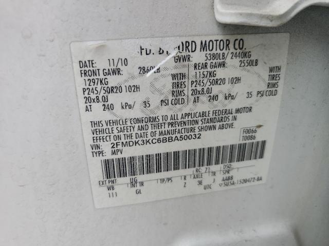 Photo 13 VIN: 2FMDK3KC6BBA50032 - FORD EDGE 