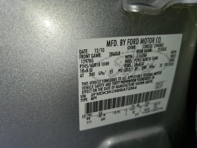 Photo 9 VIN: 2FMDK3KC6BBA72564 - FORD EDGE LIMIT 