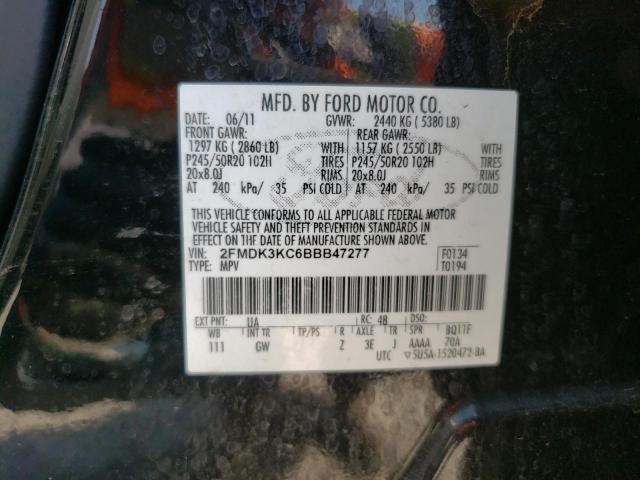 Photo 12 VIN: 2FMDK3KC6BBB47277 - FORD EDGE LIMIT 