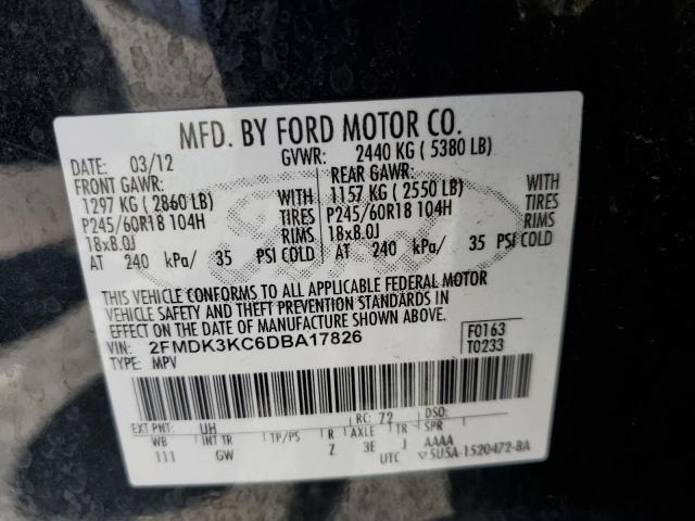 Photo 12 VIN: 2FMDK3KC6DBA17826 - FORD EDGE 