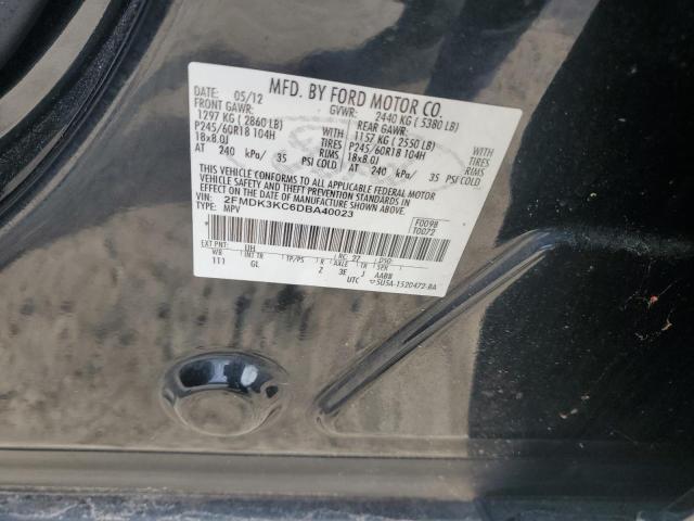 Photo 12 VIN: 2FMDK3KC6DBA40023 - FORD EDGE 