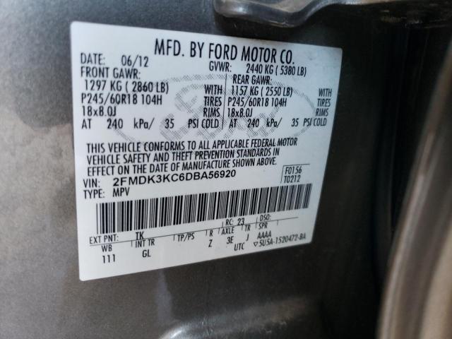 Photo 11 VIN: 2FMDK3KC6DBA56920 - FORD EDGE 