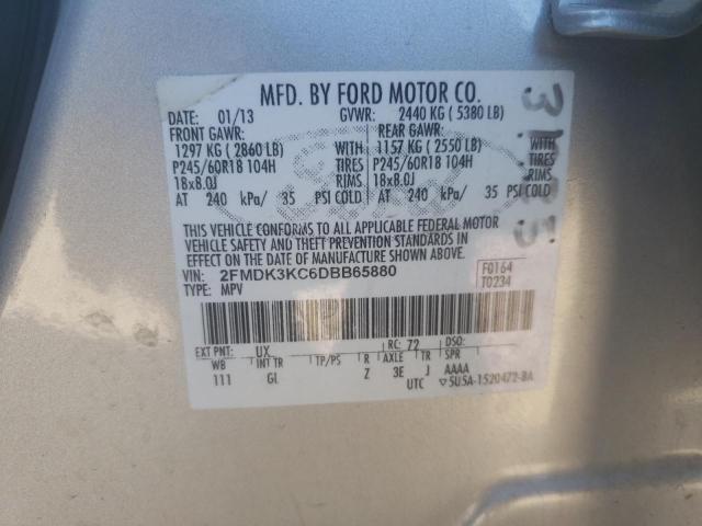 Photo 12 VIN: 2FMDK3KC6DBB65880 - FORD EDGE 