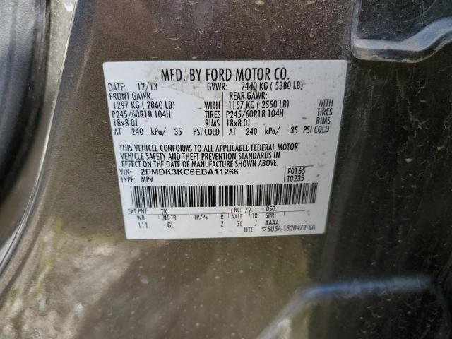 Photo 11 VIN: 2FMDK3KC6EBA11266 - FORD EDGE 