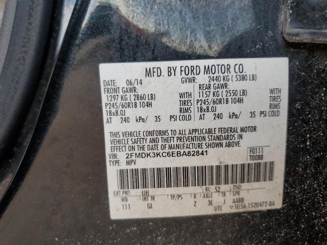 Photo 12 VIN: 2FMDK3KC6EBA82841 - FORD EDGE LIMIT 