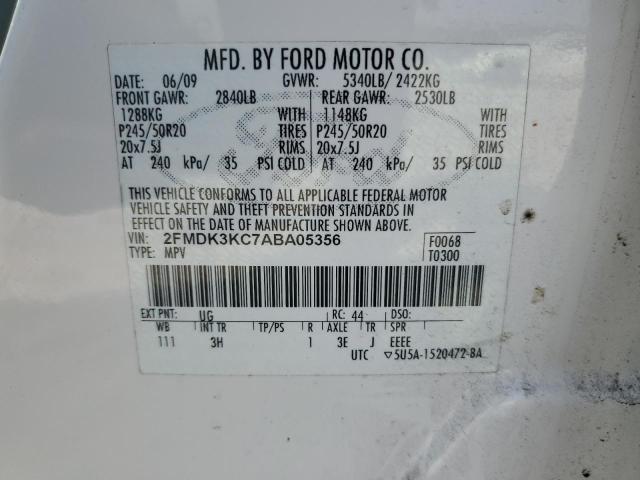 Photo 12 VIN: 2FMDK3KC7ABA05356 - FORD EDGE LIMIT 