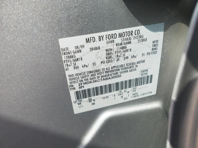 Photo 9 VIN: 2FMDK3KC7ABA30550 - FORD EDGE LIMIT 