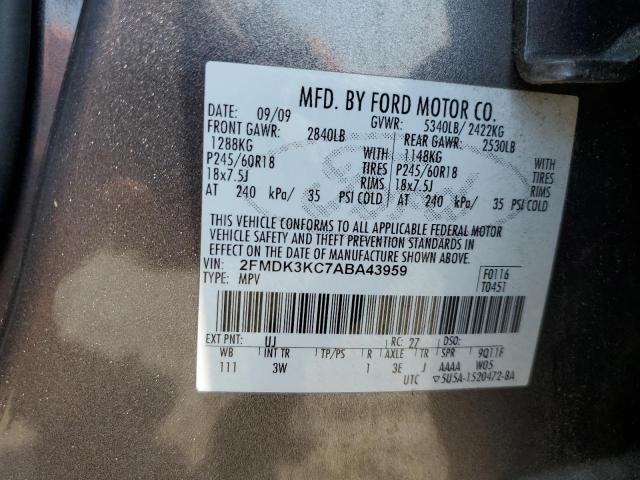 Photo 12 VIN: 2FMDK3KC7ABA43959 - FORD EDGE LIMIT 