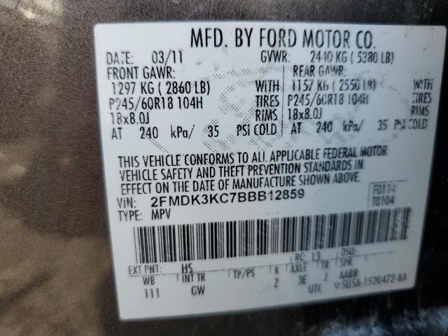 Photo 13 VIN: 2FMDK3KC7BBB12859 - FORD EDGE 