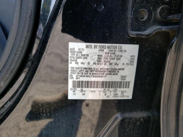 Photo 12 VIN: 2FMDK3KC7BBB59017 - FORD EDGE 