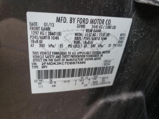 Photo 12 VIN: 2FMDK3KC7DBB75589 - FORD EDGE LIMIT 