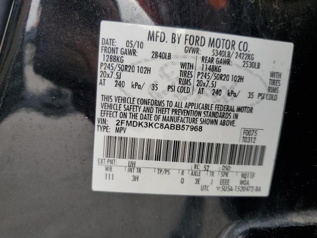 Photo 12 VIN: 2FMDK3KC8ABB57968 - FORD EDGE LIMIT 