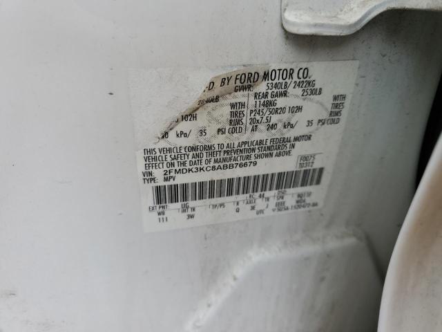 Photo 12 VIN: 2FMDK3KC8ABB76679 - FORD EDGE LIMIT 