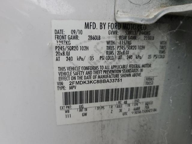 Photo 13 VIN: 2FMDK3KC8BBA33751 - FORD EDGE LIMIT 