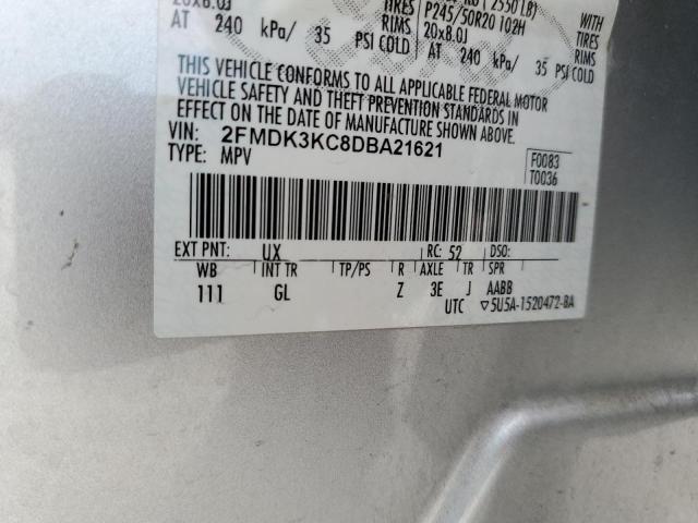 Photo 13 VIN: 2FMDK3KC8DBA21621 - FORD EDGE 