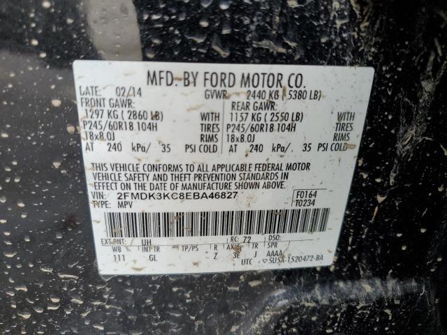 Photo 12 VIN: 2FMDK3KC8EBA46827 - FORD EDGE 