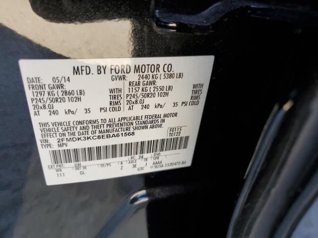 Photo 12 VIN: 2FMDK3KC8EBA61568 - FORD EDGE LIMIT 