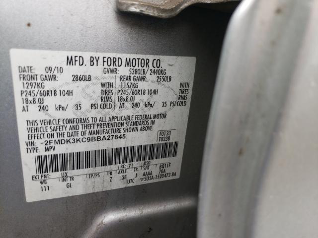 Photo 9 VIN: 2FMDK3KC9BBA27845 - FORD EDGE LIMIT 