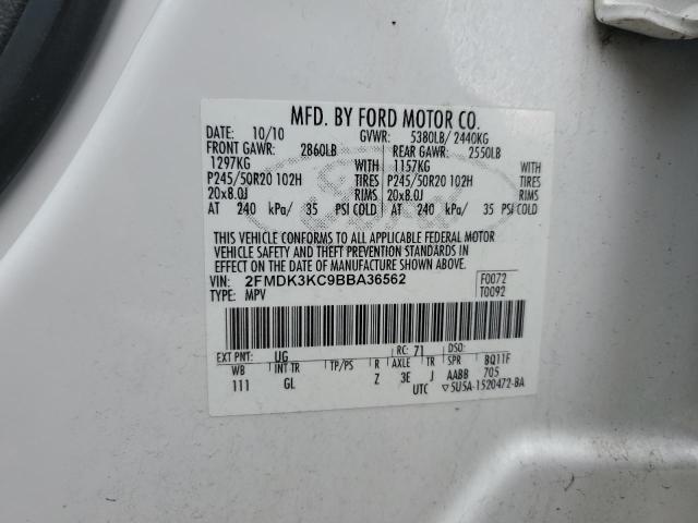 Photo 12 VIN: 2FMDK3KC9BBA36562 - FORD EDGE 