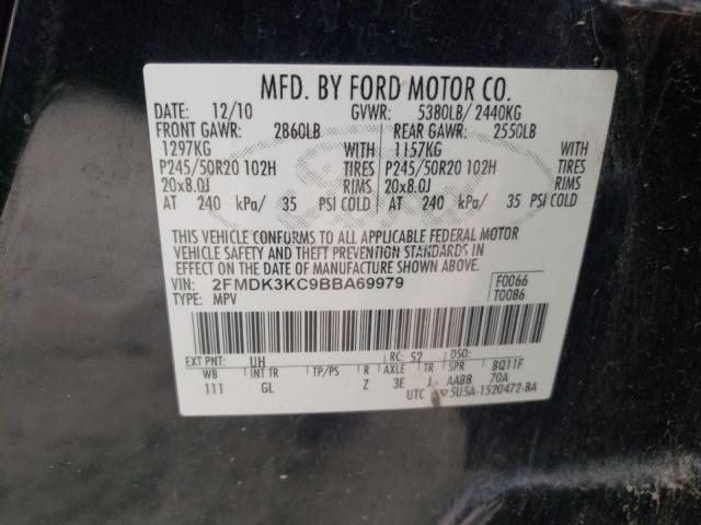 Photo 9 VIN: 2FMDK3KC9BBA69979 - FORD EDGE LIMIT 