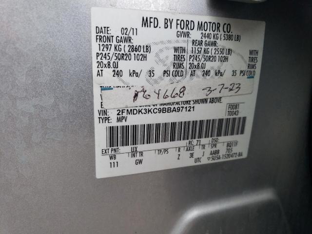 Photo 12 VIN: 2FMDK3KC9BBA97121 - FORD EDGE LIMIT 