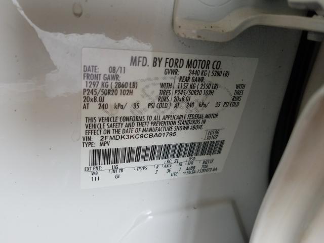 Photo 9 VIN: 2FMDK3KC9CBA01795 - FORD EDGE LIMIT 