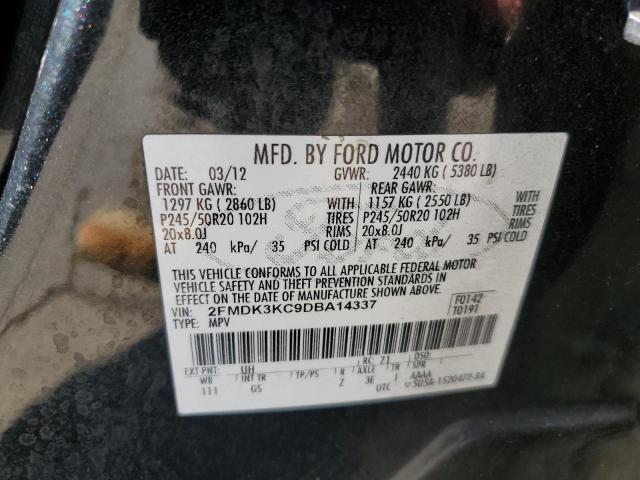 Photo 9 VIN: 2FMDK3KC9DBA14337 - FORD EDGE LIMIT 