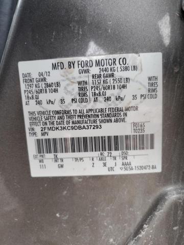 Photo 12 VIN: 2FMDK3KC9DBA37293 - FORD EDGE 