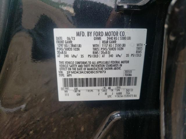 Photo 9 VIN: 2FMDK3KC9DBC57873 - FORD EDGE LIMIT 