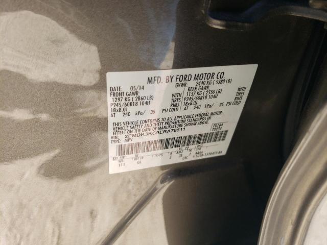 Photo 13 VIN: 2FMDK3KC9EBA78511 - FORD EDGE 