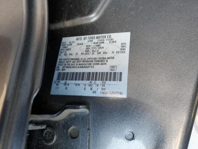 Photo 9 VIN: 2FMDK3KCXABA02113 - FORD EDGE LIMIT 