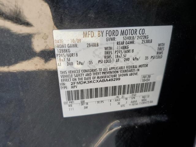 Photo 12 VIN: 2FMDK3KCXABA49299 - FORD EDGE LIMIT 