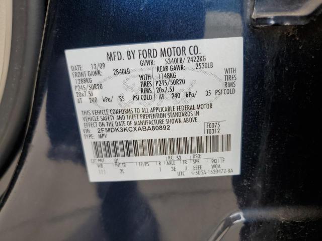 Photo 12 VIN: 2FMDK3KCXABA80892 - FORD EDGE LIMIT 